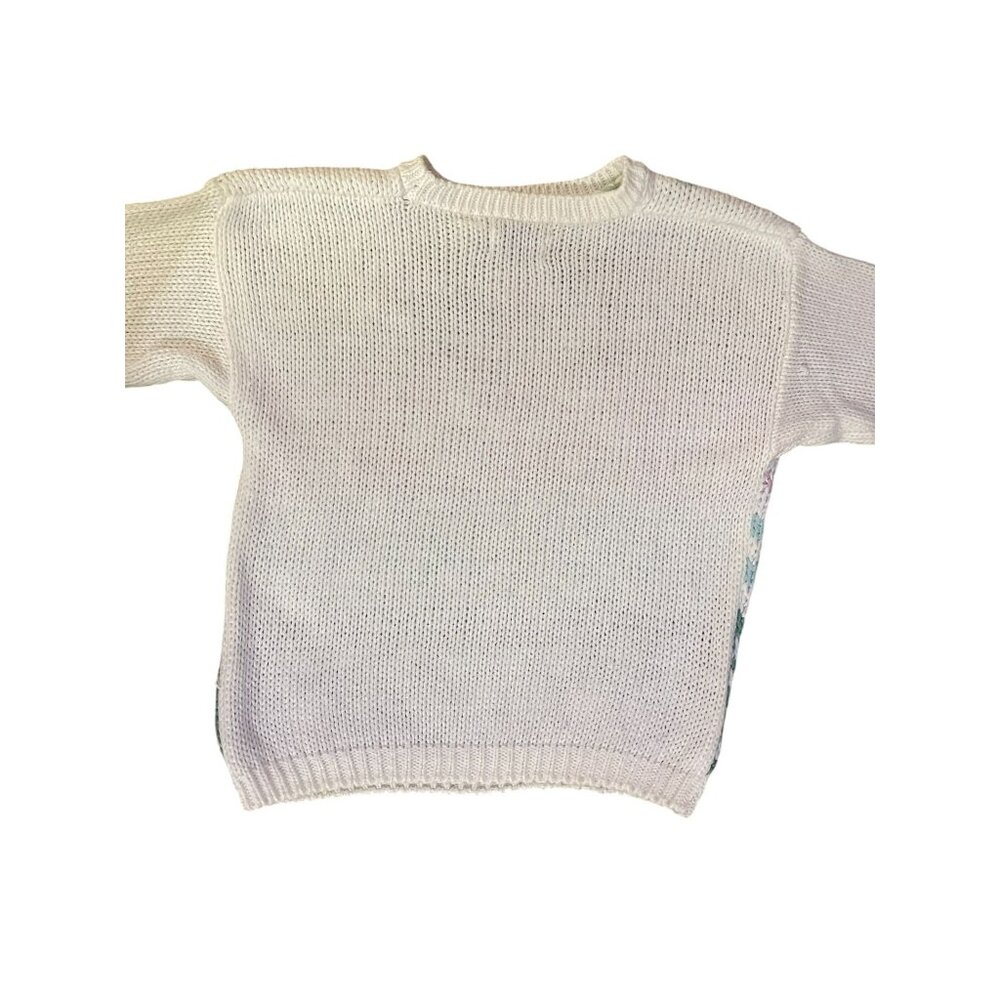Vintage Shenanigans Sweater Womens M Used Knitted by Hand - Picture 13 of 16